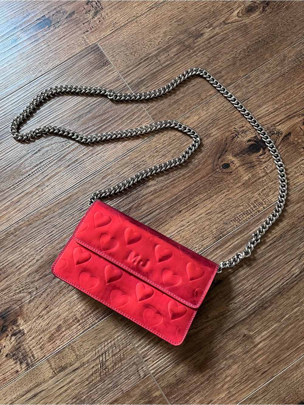Marc by Marc Jacob’s Red Heart Mirror Crossbody/Clutch